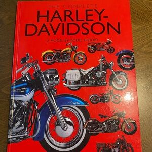 Complete Harley Davidson Bike Model Book Crestline